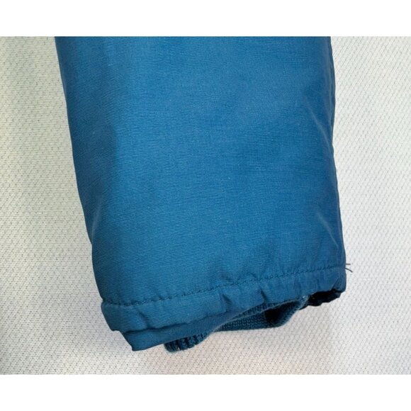 Eddie Bauer Women's Goose Down Puffer Jacket Size M Blue Hooded - Picture 9 of 13